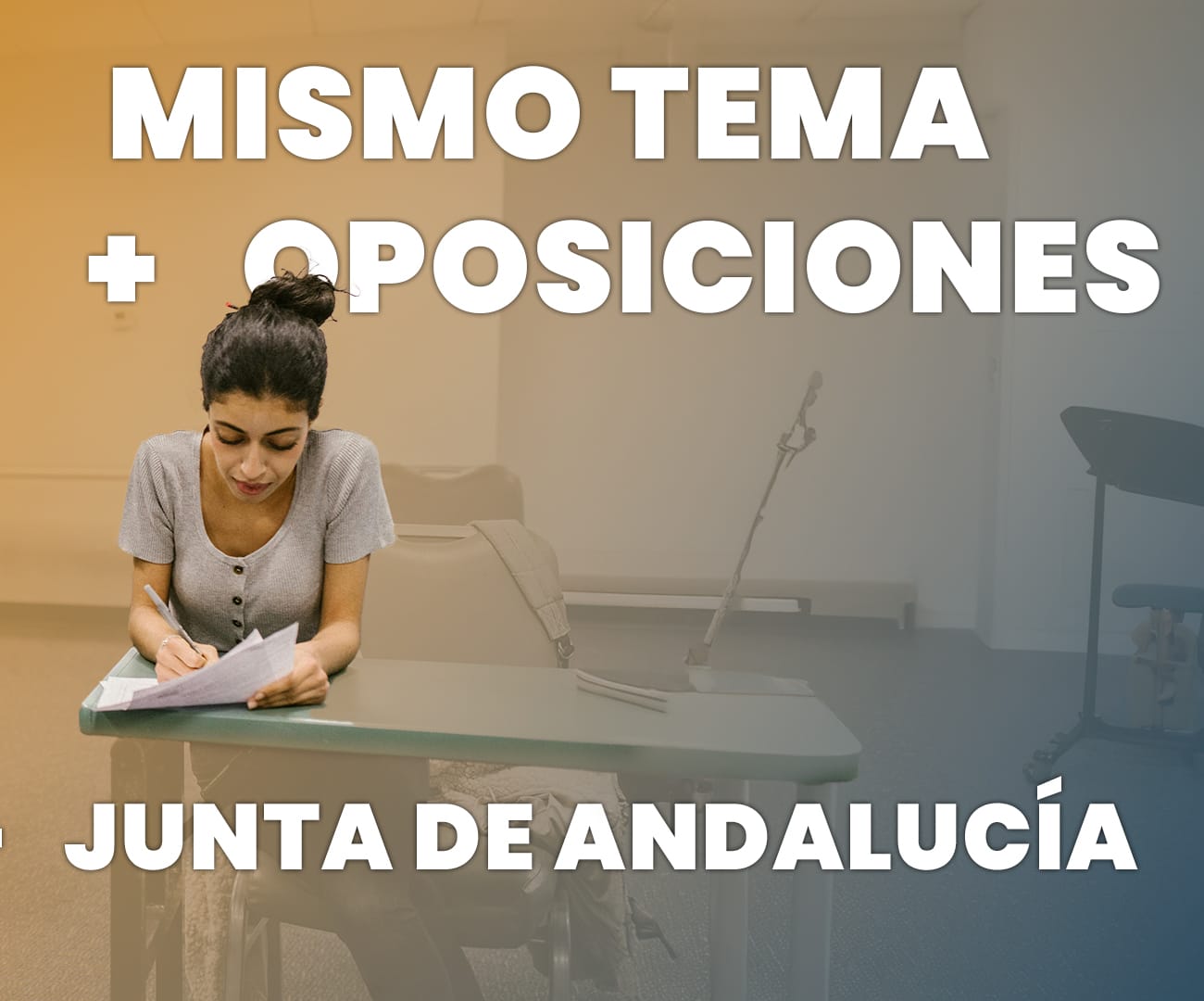 Se puede opositar a varias oposiciones con el mismo temario